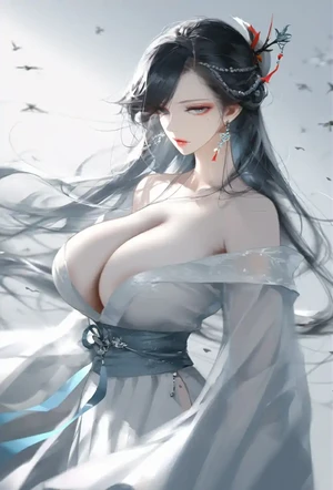 风灵玉秀:铃儿在地宫中身中情毒情欲缠身,钰袖献身为铃儿压制情毒百合性爱,无济于事后拉入崔公子为二人破处三人行