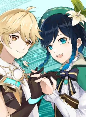 原本属于温迪和空的私密性爱,在诺艾尔的无意闯入下变成了淫乱的3P