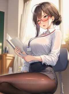 美丽女老师偷偷自慰被女同学发现后居然调教成母畜(接约稿